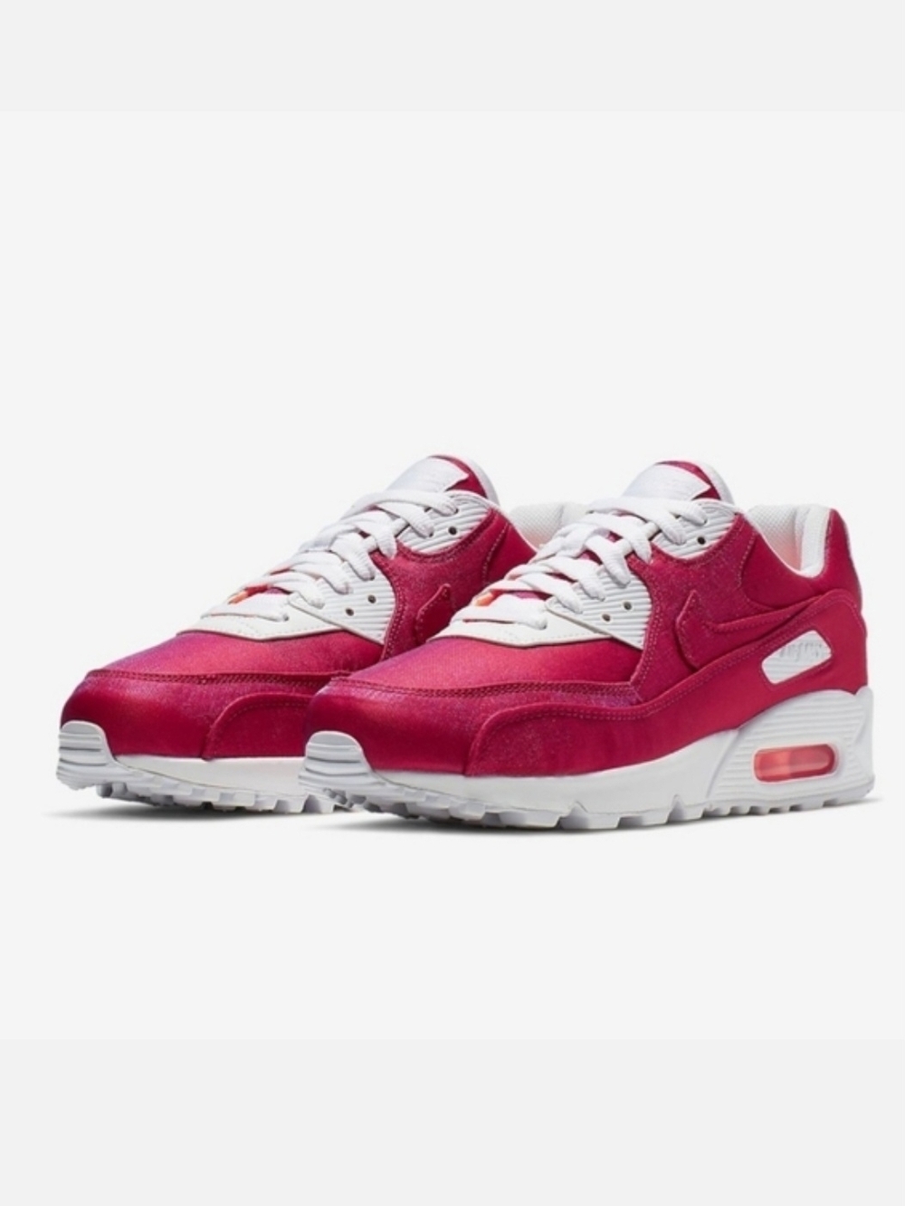 Nike Women’s Air Max 90 Sneaker - Fuchsia/Pink & White